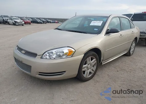 2012 Chevrolet Impala Lt из США, поврежденный, VIN 2G1WG5E3XC1308915